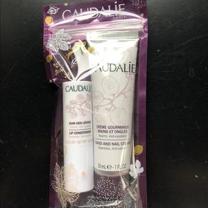 NEW Caudalie Lip Conditioner and Hand Cream set